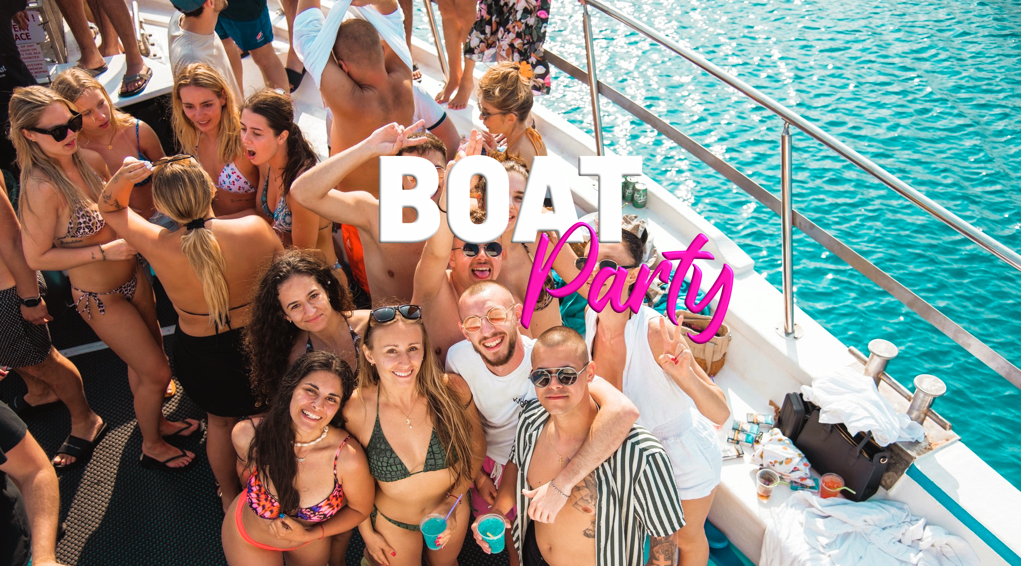 Boat party in Ayia Napa