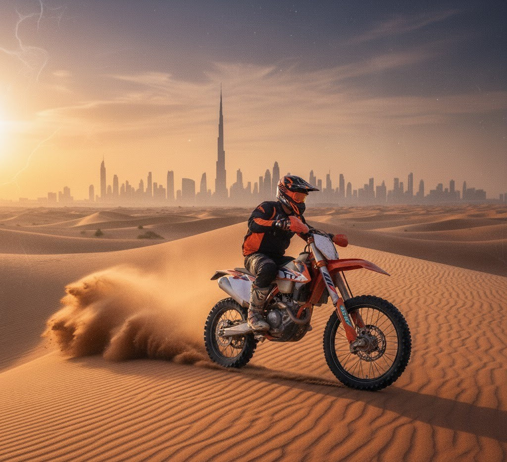 DESERT KTM DIRT BIKE RIDE