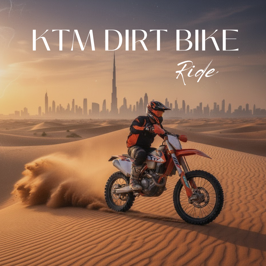 DESERT KTM DIRT BIKE RIDE