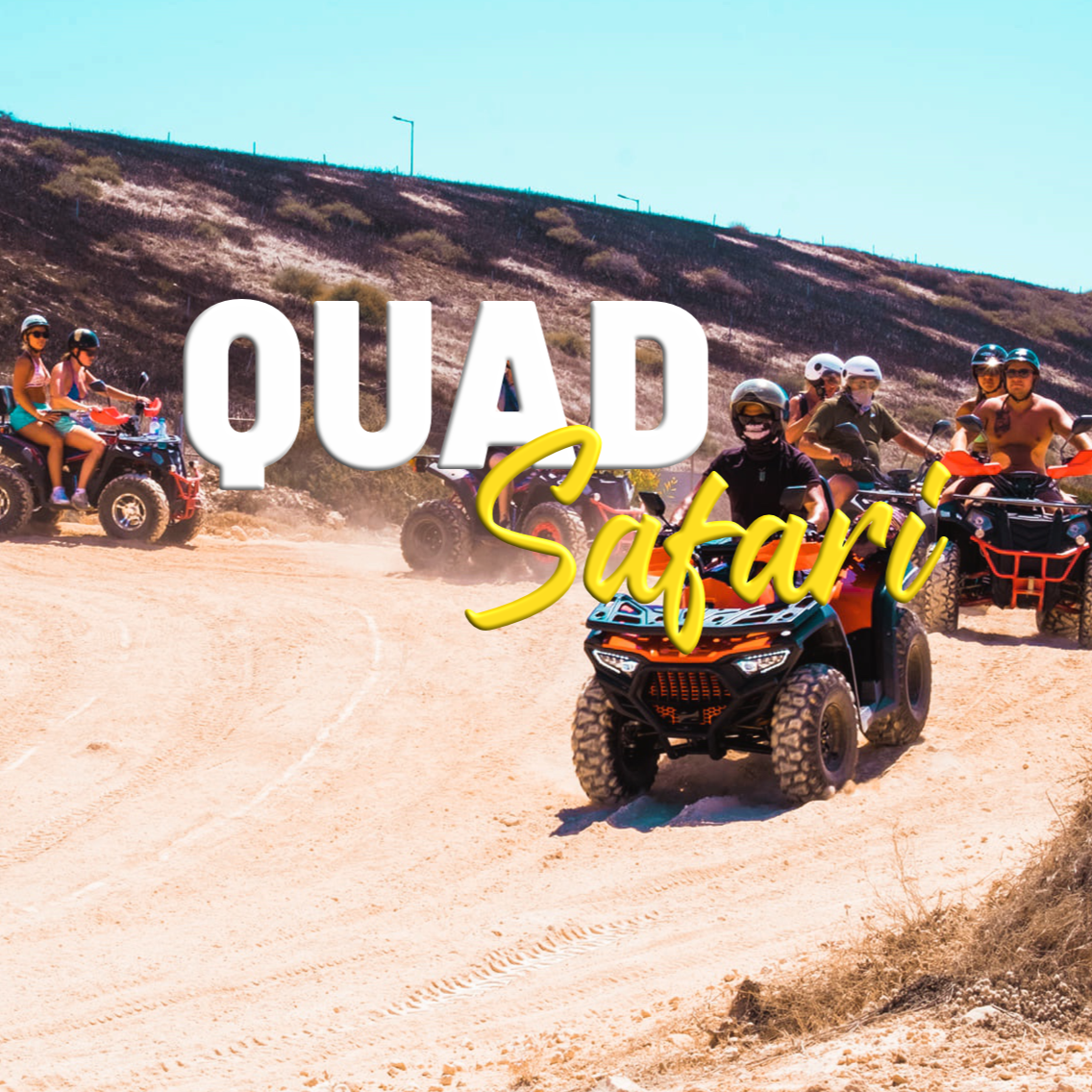 Quads at the Quad Safari in Ayia Napa