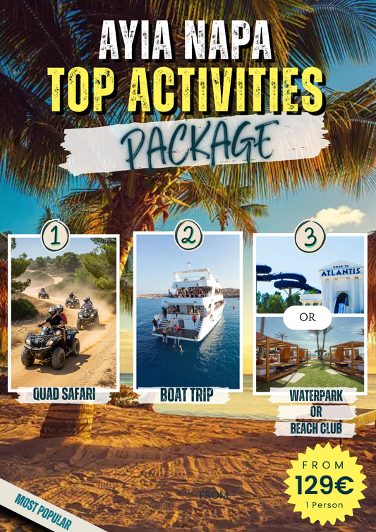 Ayia Napa Top Activities Package