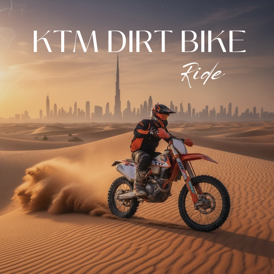 DESERT KTM DIRT BIKE RIDE