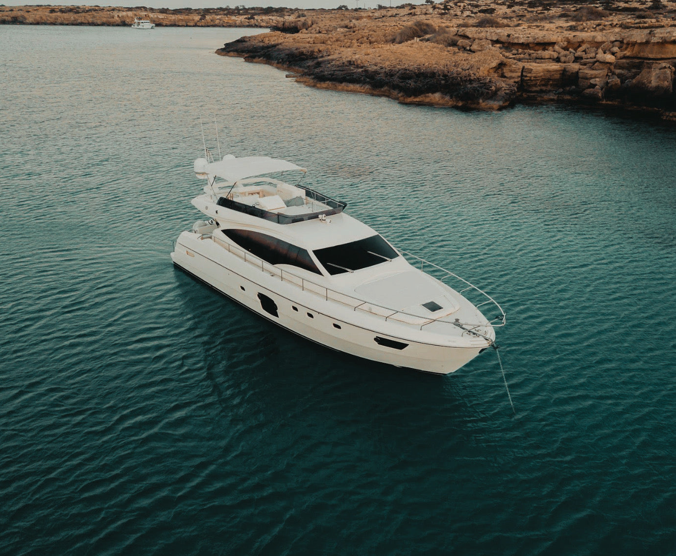 Ferreti 542 yacht charter in Ayia Napa