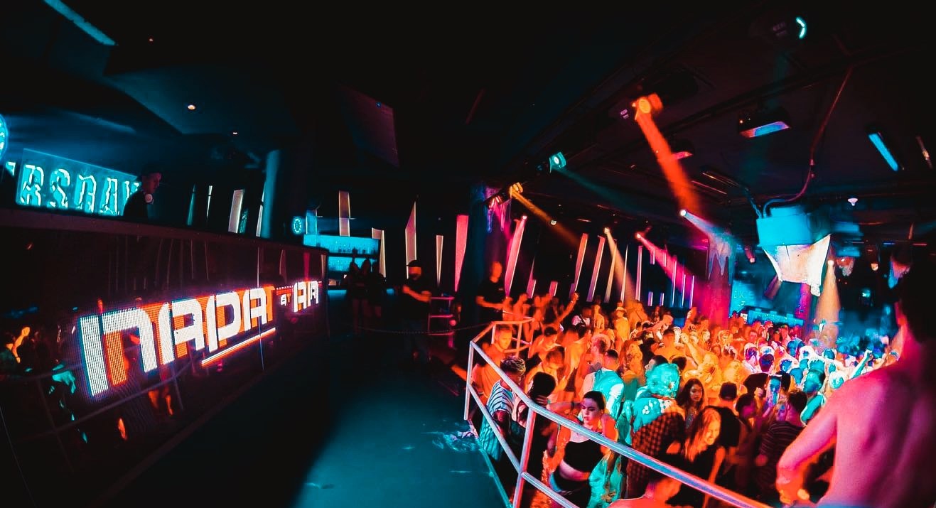 Stage of the Aqua Club in Ayia Napa