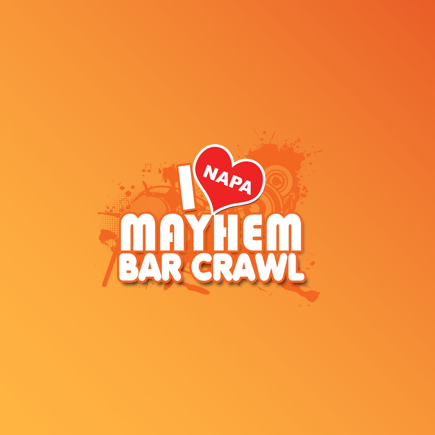 Logo of the Mayhem Bar Crawl in Ayia Napa