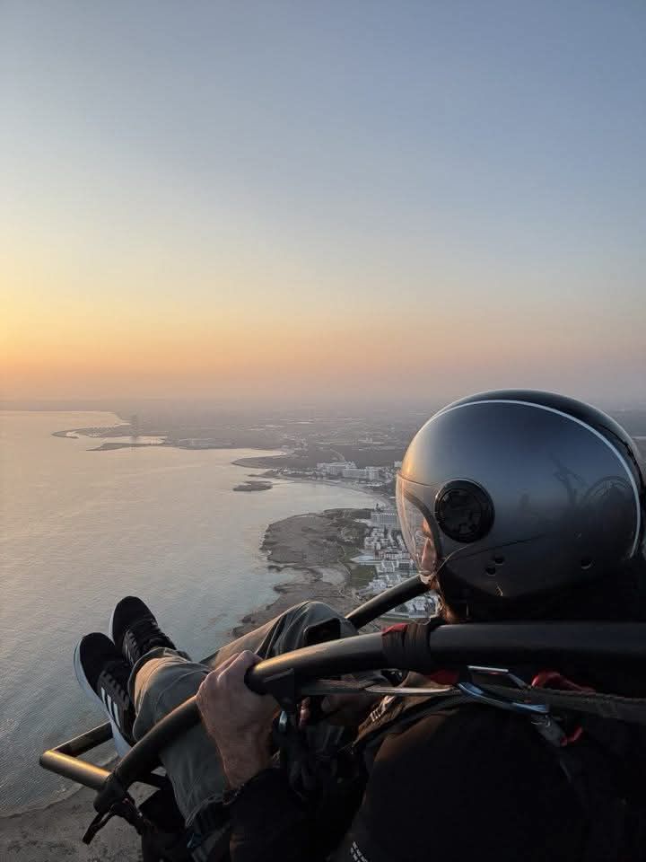 DOŚWIADCZENIE Z LOTU PARAMOTOREM AYIA NAPA