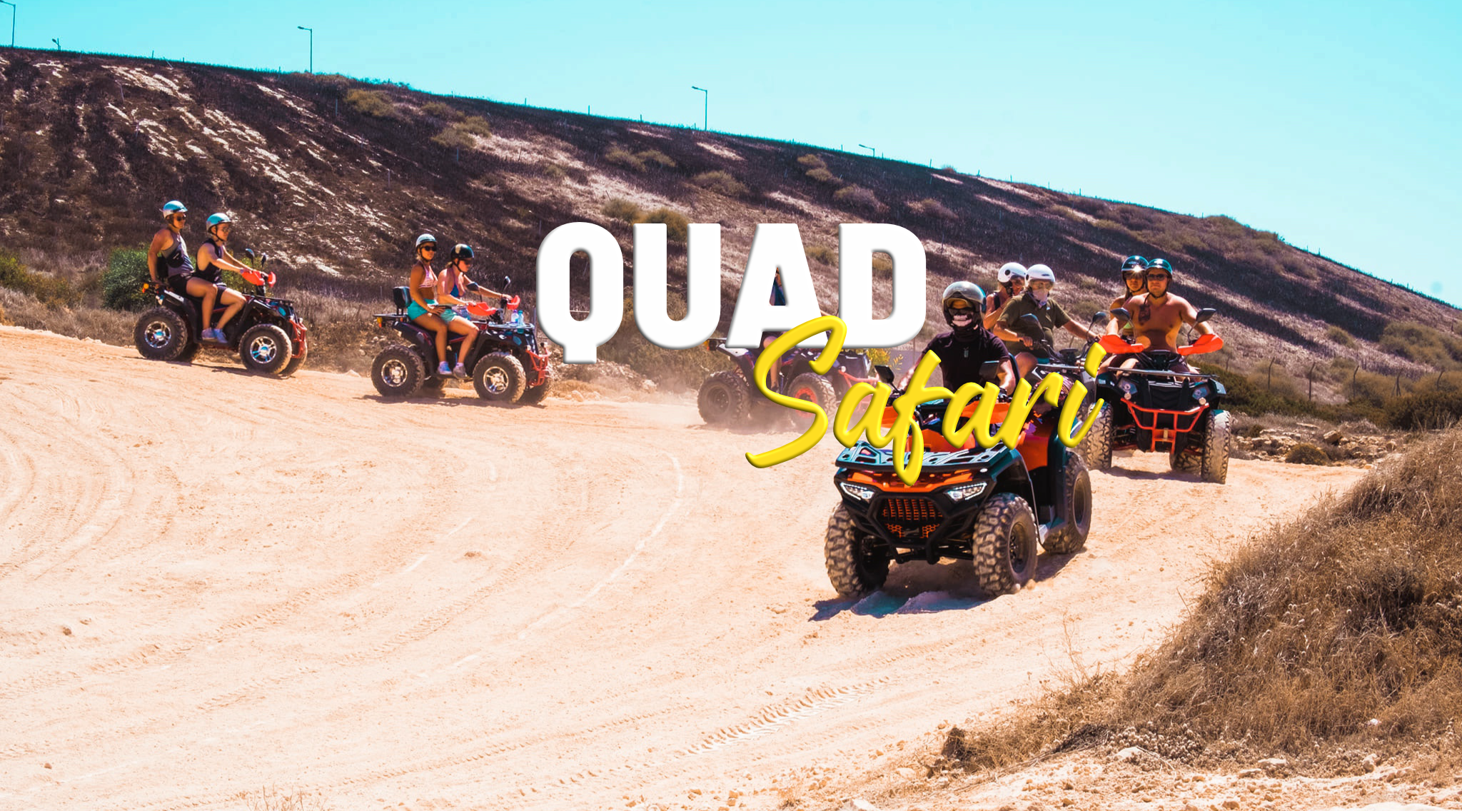 Quads at the Quad Safari in Ayia Napa