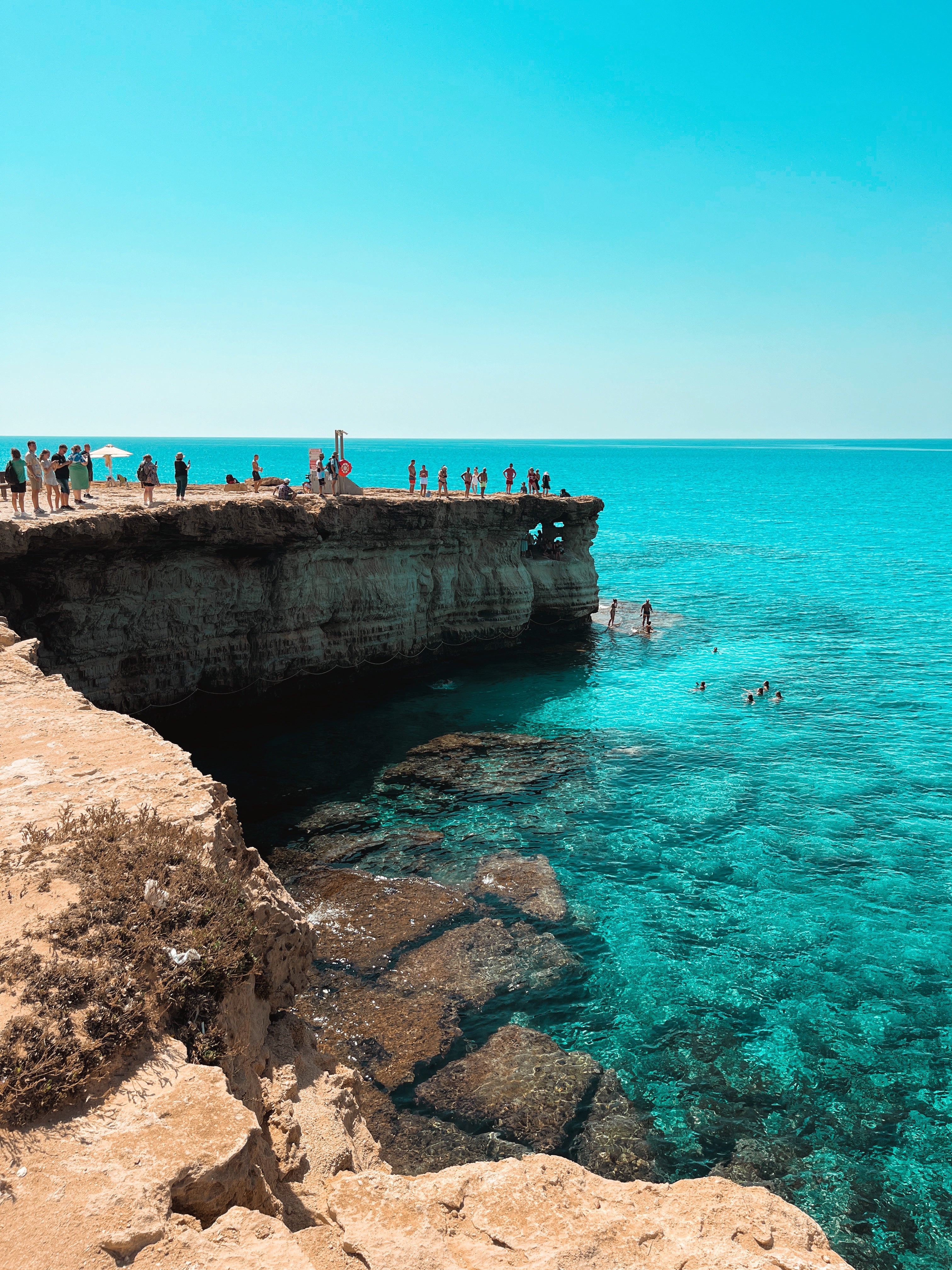 Sea caves in Ayia Napa